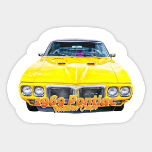 1969 Pontiac Firebird Coupe Sticker